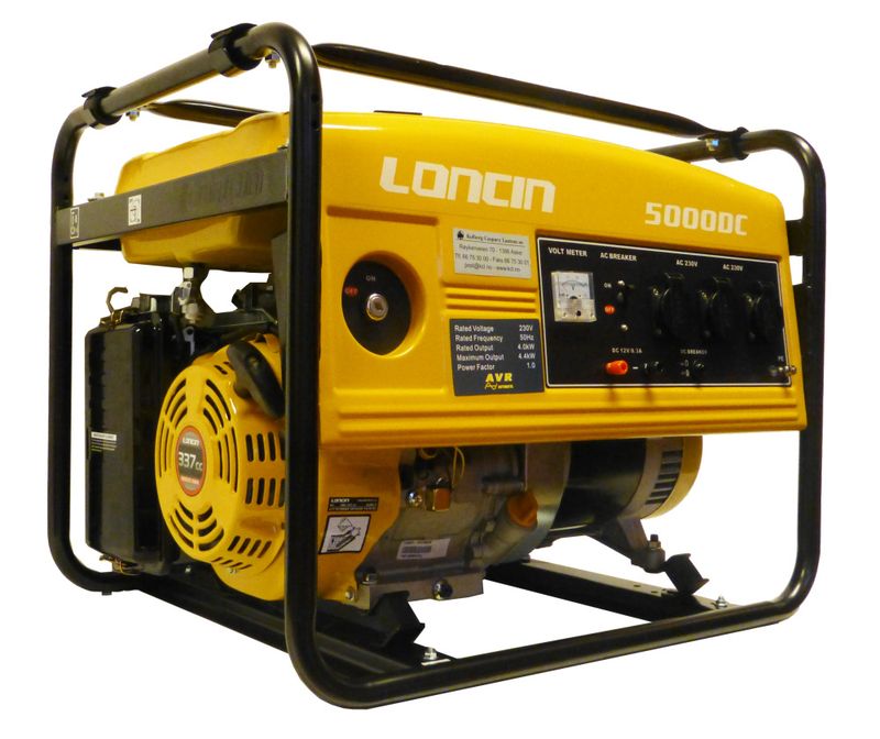 Strømaggregat LC5000DC Loncin