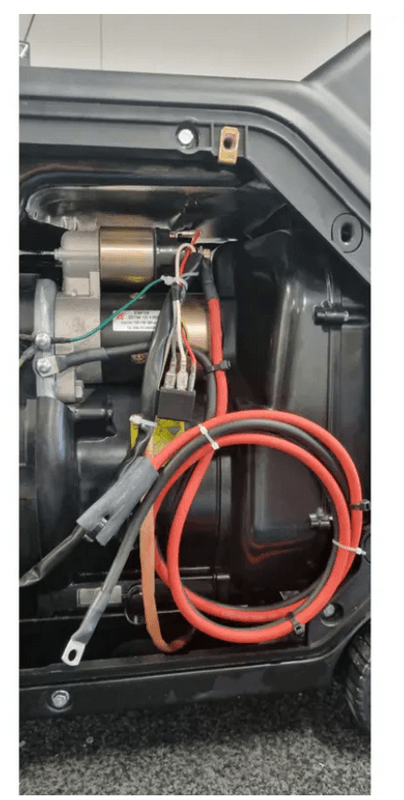 Batteripakke til bensin aggregat standard
