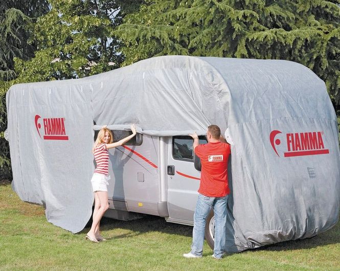Hovedbilde Trekk til bobil Fiamma Cover Premium M L:710cm