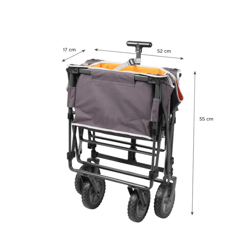 Doite Transportvogn  Sammenleggbar transportvogn med 100 kg kapasitet