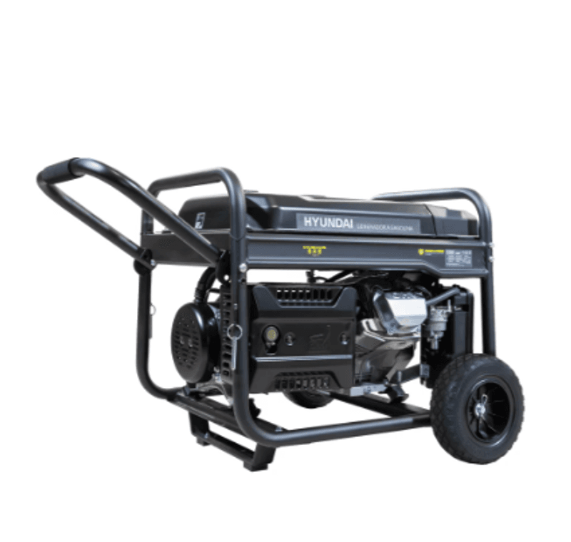 HYUNDAI HY10100LEK-T Proff Strømaggregat 8000W - 400V & 230V 1-FAS - elektrisk start - bensin